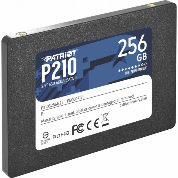 SSD  Patriot P210 256Gb SATA III 2.5" 3D NAND (P210S256G25) -  2