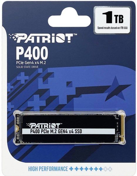 SSD  Patriot P400 1TB M.2 2280 PCIe NVMe 4.0 x4 TLC (P400P1TBM28H) -  6