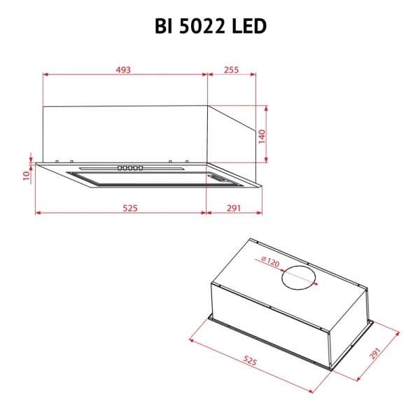  Perfelli BI 5022 BL LED -  11