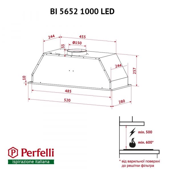  Perfelli BI 5652 I 1000 LED -  11