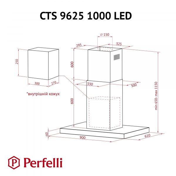  PERFELLI CTS 9625 I 1000 LED -  11