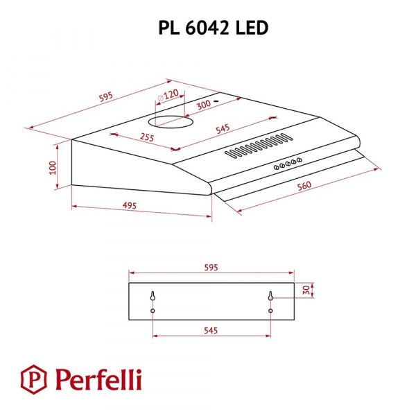  Perfelli PL 6042 BL LED -  9