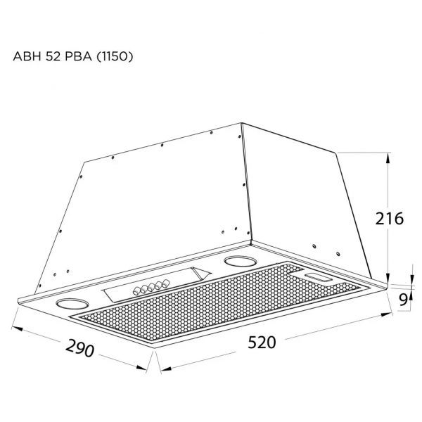  Pyramida ABH 52 PBA (1150) BL -  5