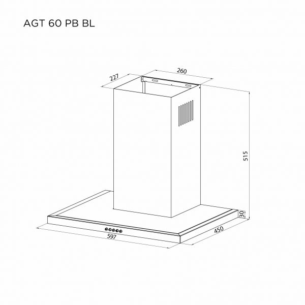  Pyramida AGT 60 PB BL -  8