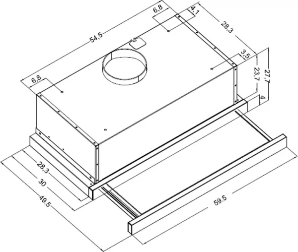  Pyramida ATH 60 (700) BL -  8