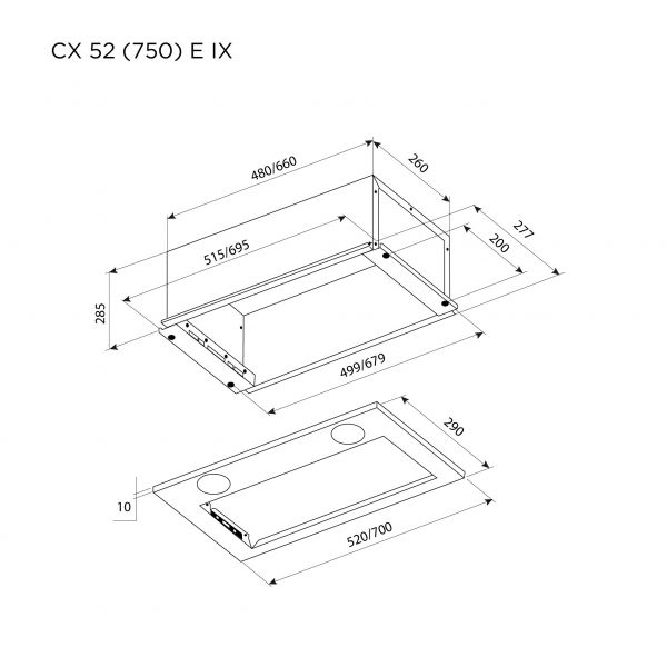   Pyramida CX 52 (750) E IX -  6