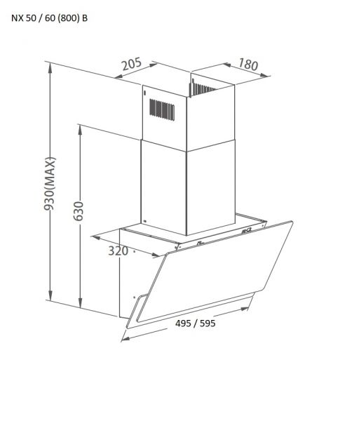  PYRAMIDA NX 60 (800) B GBL -  8