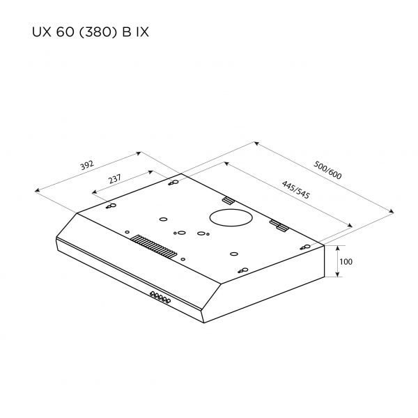  Pyramida UX 60 (380) B BL (4260674995668) -  9