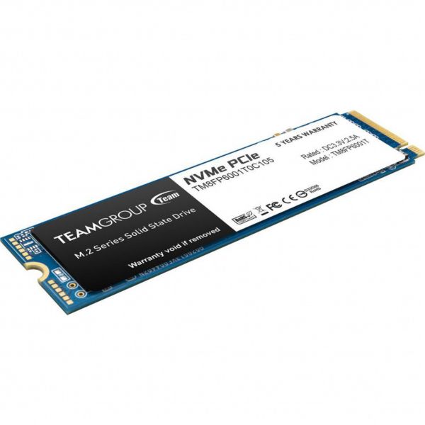   SSD 1Tb, Team MP33, PCI-E 3.0 x4, M.2 2280, 3D TLC, 1800/1500 / (TM8FP6001T0C101) -  2