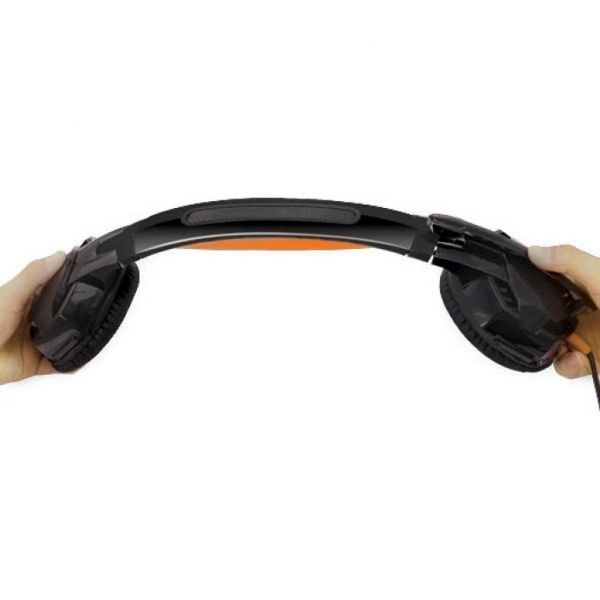  REAL-EL GDX-7700 Surround 7.1 Black-Orange -  6