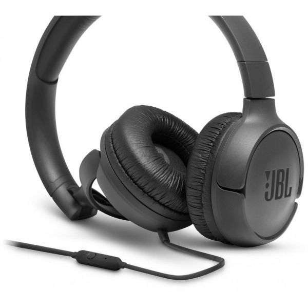  JBL Tune 500, Black, 3.5 , ,   ,  "Pure Bass",  ,  Siri  Google Now (JBLT500BLK) -  6