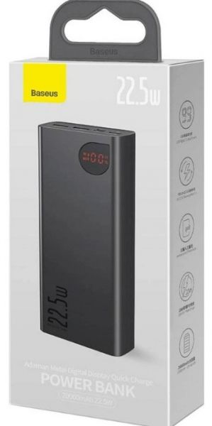  Baseus Adaman Metal 20000mAh Black (PPIMDA-D01) -  5