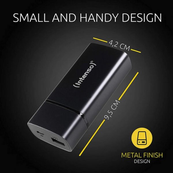    Intenso PM5200 5200mAh USB-A (7323520), black (PB930241) -  3