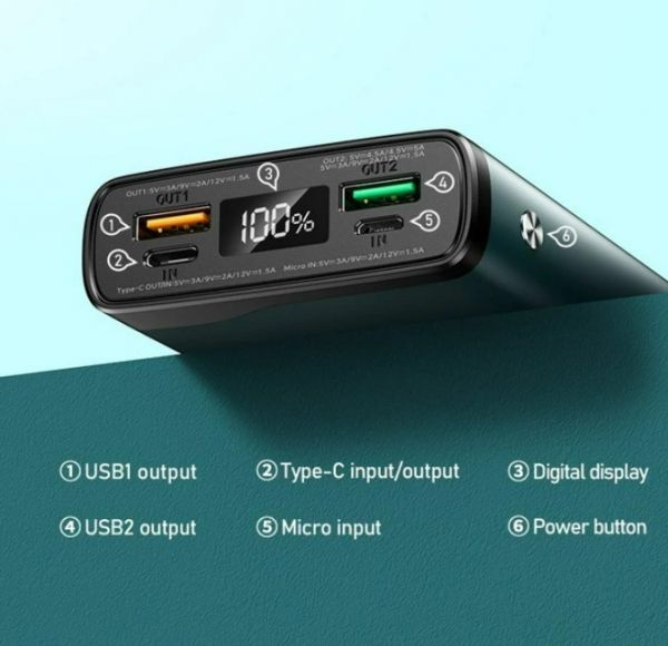  Remax KingkongII 20000mAh grey (RPP-129) -  2