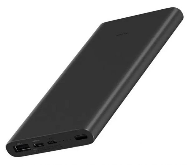    10000 mAh, Xiaomi Mi Power Bank 3, Black, 22.5 , 2xUSB / 1xType-C, QC 3.0, PD (BHR5079CN/BHR5884GL) -  2