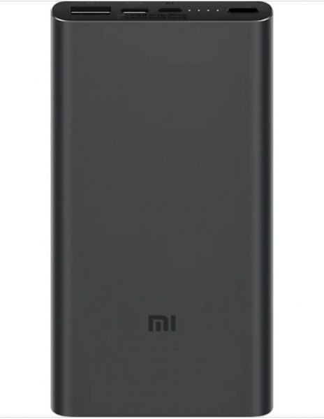    10000 mAh, Xiaomi Mi Power Bank 3, Black, 22.5 , 2xUSB / 1xType-C, QC 3.0, PD (BHR5079CN/BHR5884GL) -  1