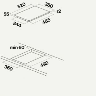    Falmec INDUZIONE PLUS (P02F3852.00#ZZZN4EUF) -  3