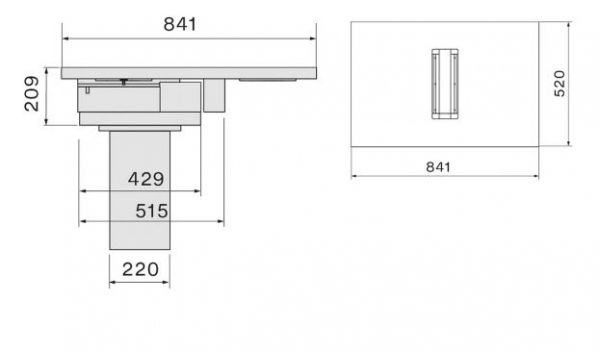    Falmec Zero (CUZQ90.05P8#ZZZN460F) -  12