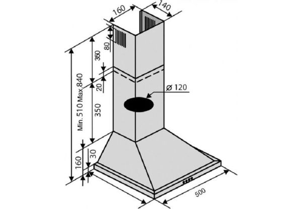  Ventolux LIDO 50 WH (700) -  7