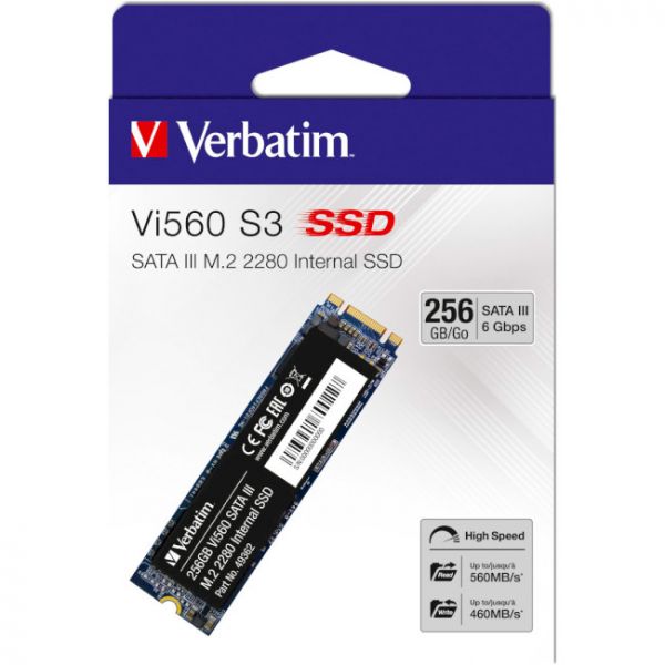 SSD  Verbatim SSD-VI560 S3 256GB M.2 (49362) -  2