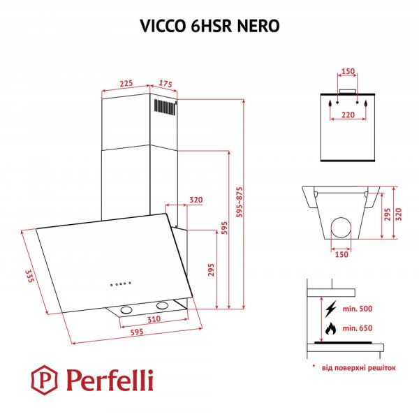  Perfelli VICCO 6HSR NERO -  10