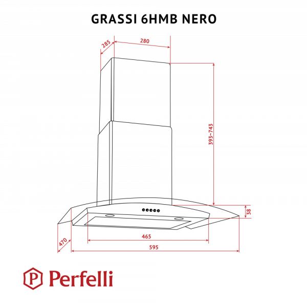  Perfelli GRASSI 6HMB NERO -  12