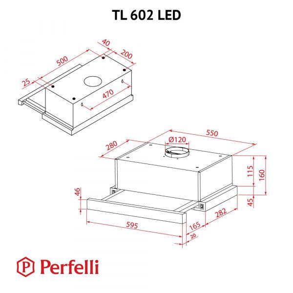  Perfelli TL 602 I LED -  12