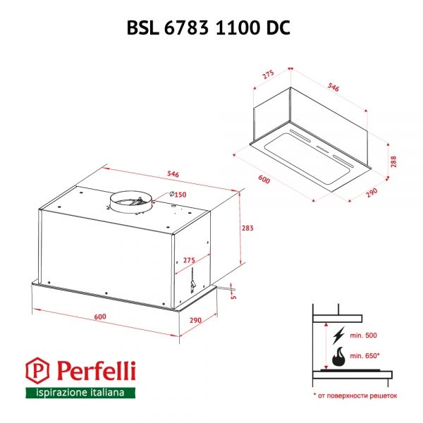  Perfelli BSL 6783 GR 1100 DC -  11