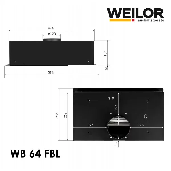  WEILOR WB 64 FBL -  12