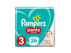 ϳ- 3 Midi (6-11 )  26 PAMPERS