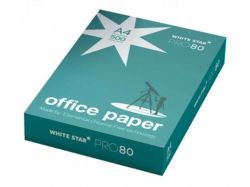  4 500 White Star PRO 80 (Papir PTE) Office Paper