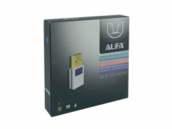  Wi-Fi USB W134, RTL8192IC, WPS button, 300Mbps ALFA