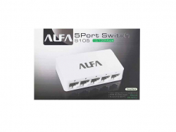  S10  RJ4 10/100Mbps,  (Realtek 8305IC, 12v)  ALFA -  1