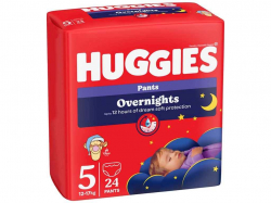 ϳ- 5 24 Overnights Pants 12-17 HUGGIES