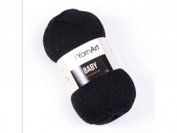  Baby  100%  150 50 5/ 585-Black YarnArt