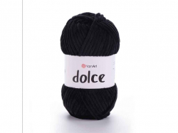  Dolce  100%  120 100 5/ 742-Black YarnArt