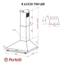  Perfelli K 62320 BL 700 LED RETRO -  10