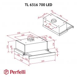  Perfelli TL 6316 IV 700 LED -  11