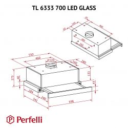  Perfelli TL 6333 BL 700 LED GLASS -  11