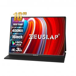   Zeuslap P16 black 16" 1920x1200