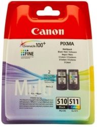   Canon PG-510 + CL-511, 9  + 9  (2970B010) -  1