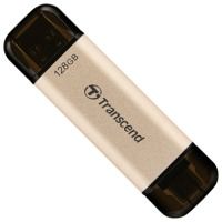 - TRANSCEND 128GB USB 3.2/Type-C JetFlash 930 Gold-Black