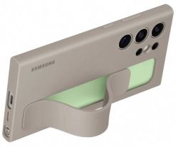  Samsung S24 Ultra Standing Grip Case Taupe EF-GS928CUEGWW -  3