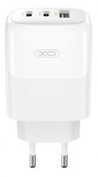    XO L139 - 65W PD Dual USB-C & 18W QC USB-A White (L139_White) -  2