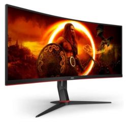  34" AOC CU34G2XP/BK Black/Red -  2