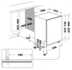   Whirlpool W8I HT58 T  (869991657050) -  10