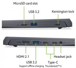  Acer Swift X 14 SFX14-72G-79DW (NX.KR7EU.003) Steel Gray -  7