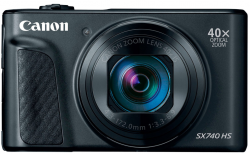   Canon Powershot SX740 HS Black (2955C012AA) -  3