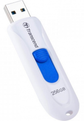 Flash Drive Transcend JetFlash 790 256GB USB 3.1 White (TS256GJF790W) -  2