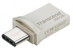 Flash Drive Transcend JetFlash 890 256GB Silver (TS256GJF890S) -  2